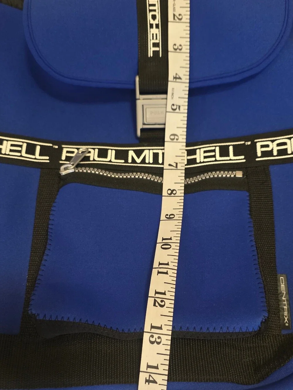 Paul Mitchell Centrix Blue Neoprene Scuba Backpack Travel Bag Daypack